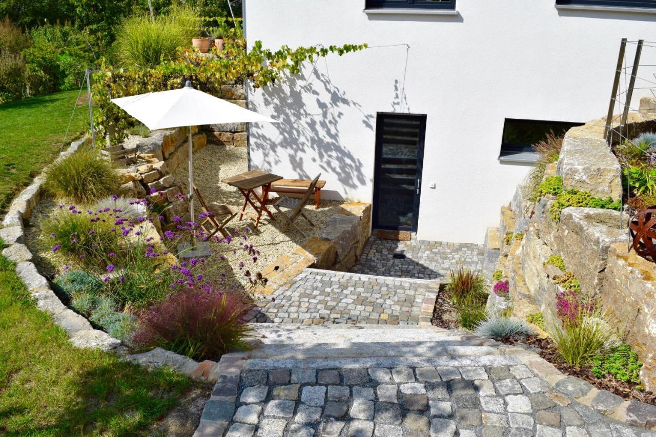 Ferienwohnung Am Geisberg Geisfeld  Exteriör bild