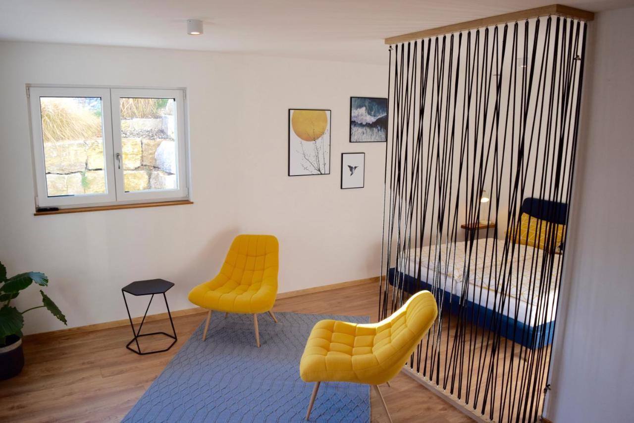 Ferienwohnung Am Geisberg Geisfeld  Exteriör bild